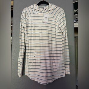 NWT LuLaRoe Amber Hoodie beach colors